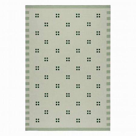 Handcrafted Natural Cotton Minimalist Dhurrie For Living Room